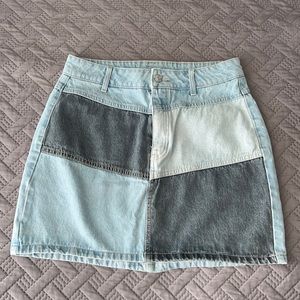 Denim skirt